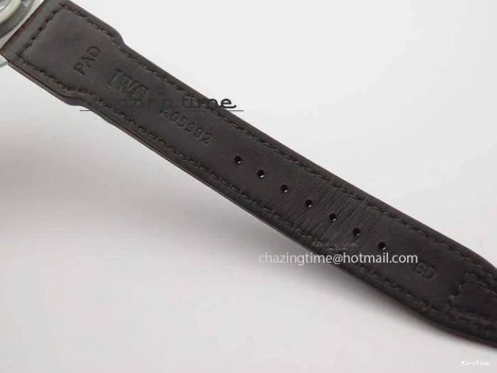 MIROTIME 0423 Reliable Big Pilot “Markus Buhler” IW5003 Turbine V6F Best Edition Blue Dial On Leather Strap A 7324